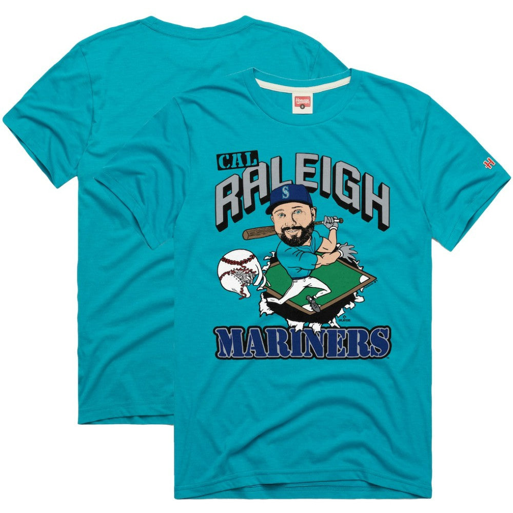 Cal Raleigh Seattle Mariners Homage Graphic Player T-Shirt - MLB