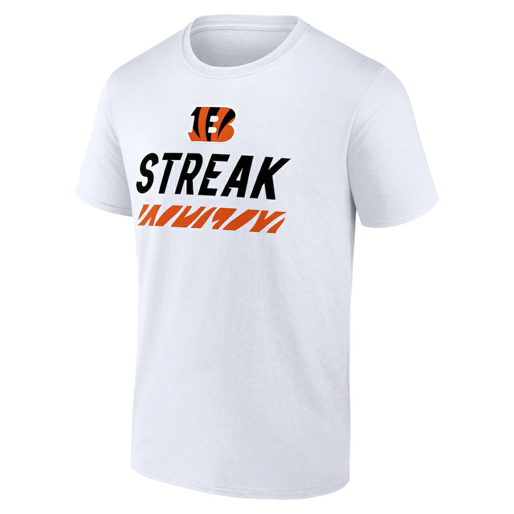 Cincinnati Bengals Streak T-Shirt White | NFL