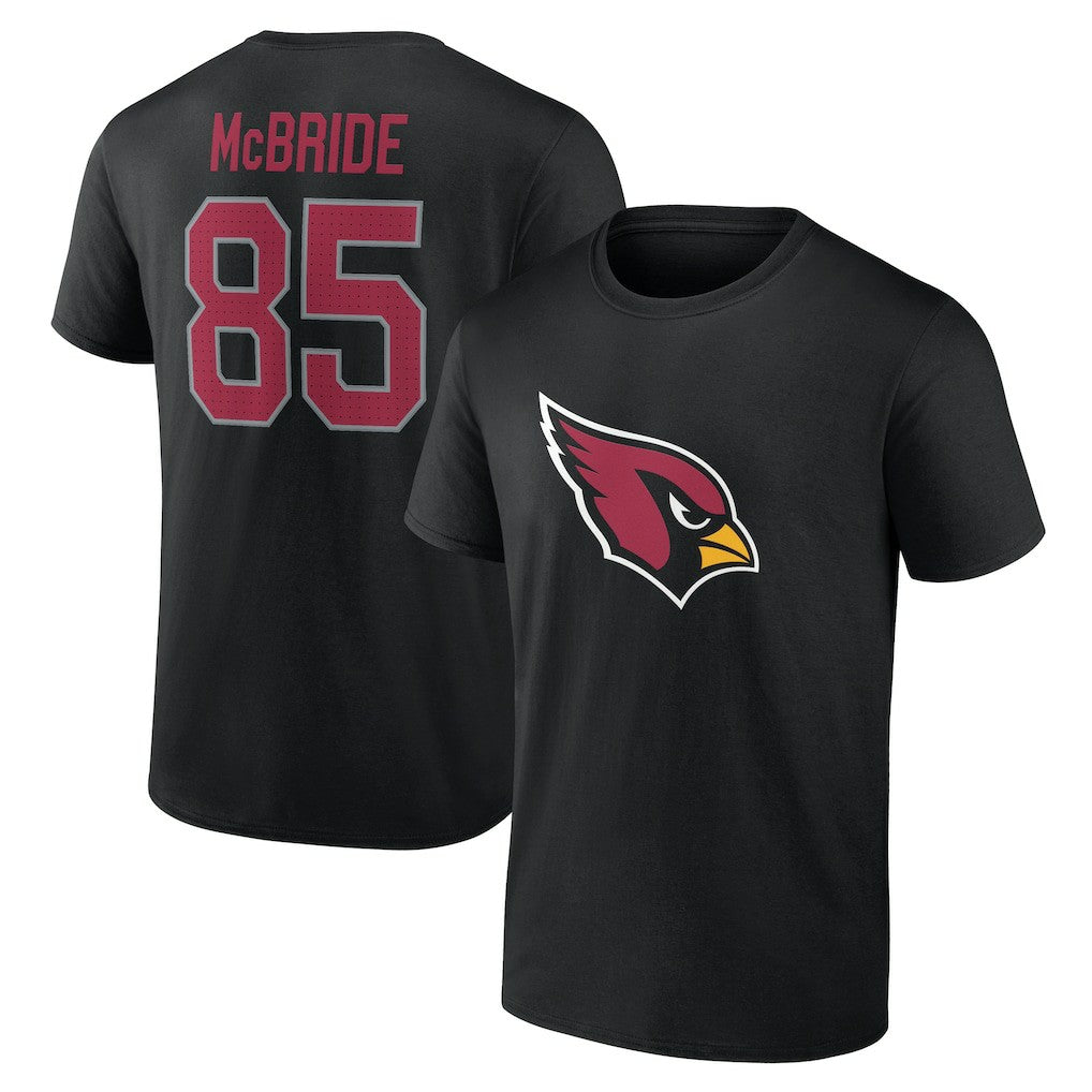 Trey McBride Arizona Cardinals Icon Name & Number T-Shirt Black | NFL