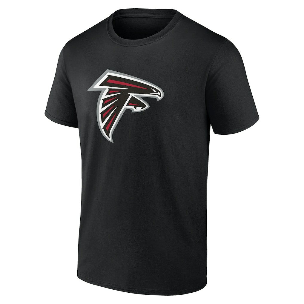 Bijan Robinson Atlanta Falcons Icon Name & Number T-Shirt Black | NFL