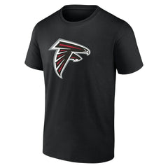 Bijan Robinson Atlanta Falcons Icon Name & Number T-Shirt Black | NFL