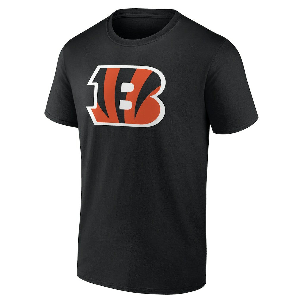 Ja'Marr Chase Cincinnati Bengals Icon Name & Number T-Shirt Black | NFL