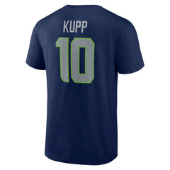 Cooper Kupp Seattle Seahawks Icon Name & Number T-Shirt College Navy | NFL