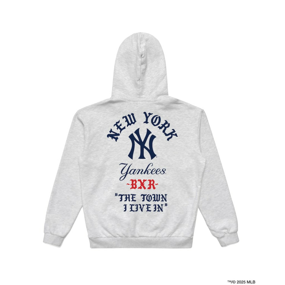 New York Yankees Mitchell & Ness Born X Raised in New York Town Pullover Hoodie - MLB