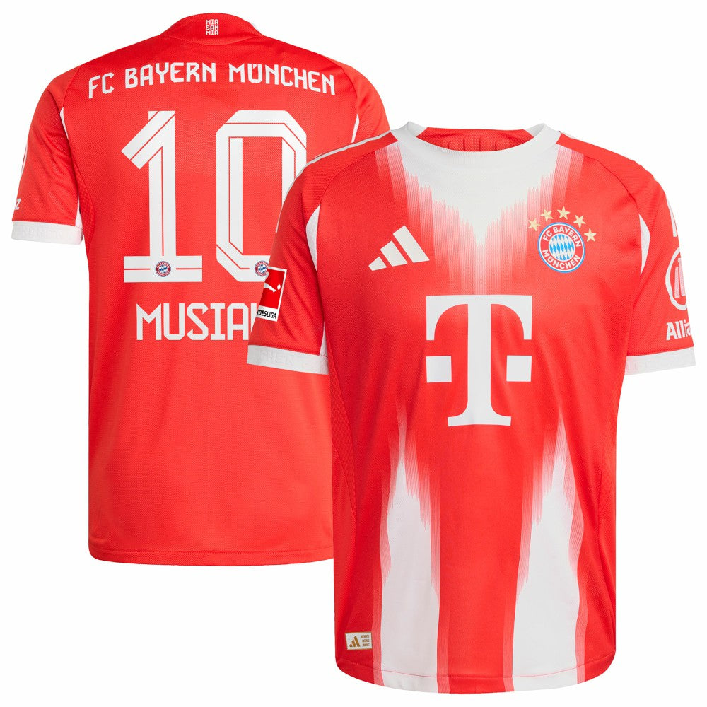 Jamal Musiala Bayern Munich Home 2025/26 Player Jersey Red | Adidas online