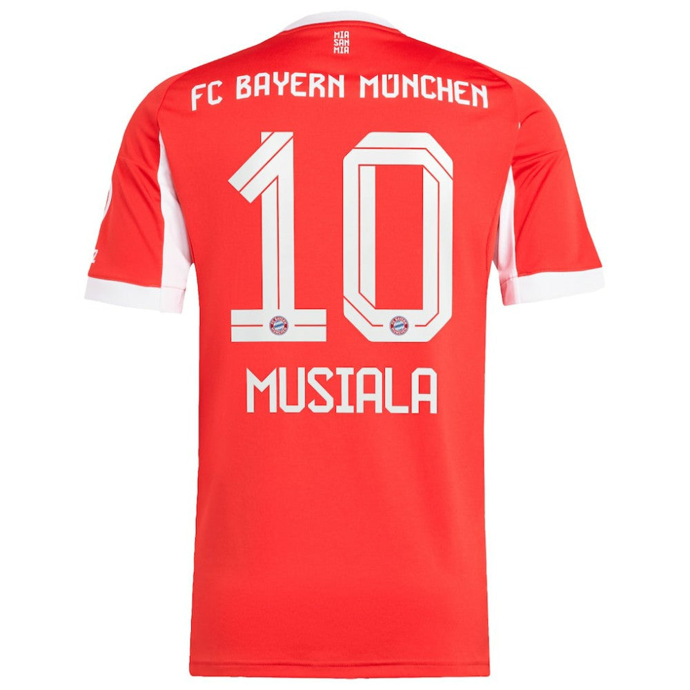 Jamal Musiala Bayern Munich Home 2025/26 Replica Player Jersey Red | Adidas discount