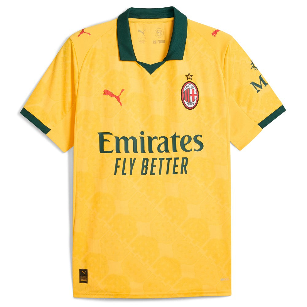 AC Milan 2025/26 Third Replica Jersey Yellow | Puma Online