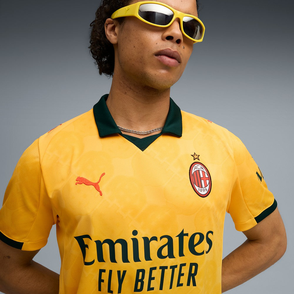 AC Milan 2025/26 Third Replica Jersey Yellow | Puma Online