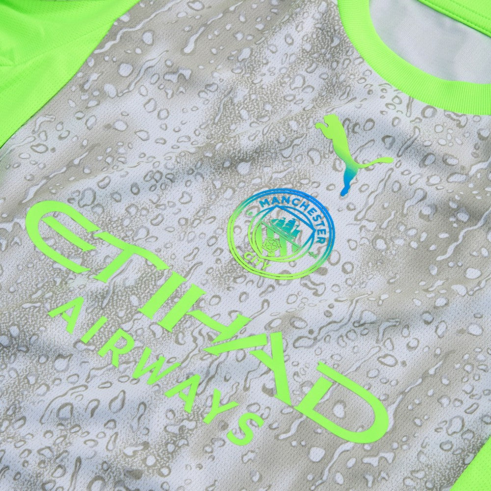 Manchester City Youth 2025/26 Third Replica Jersey Green/Neon Green | Puma cheap