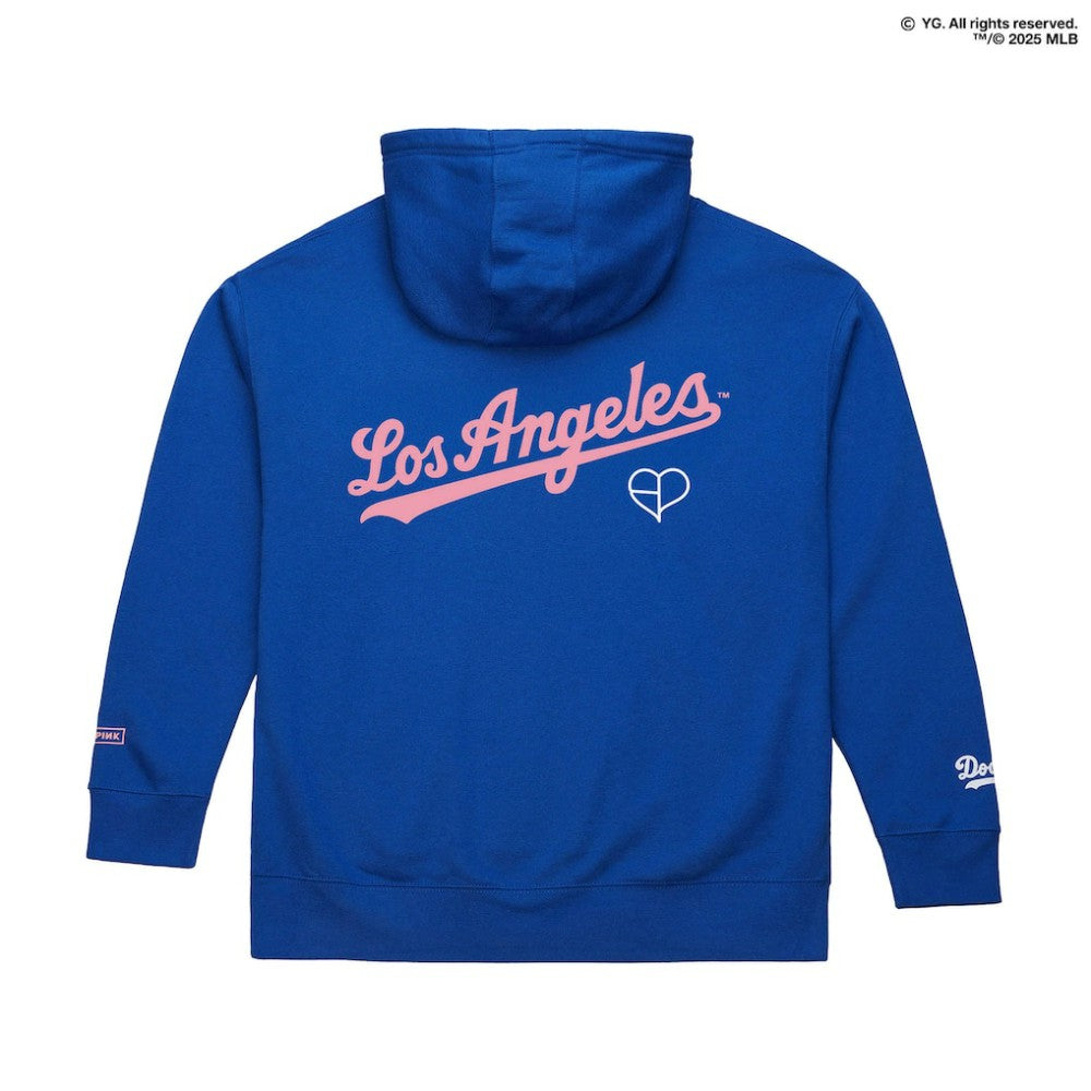 Los Angeles Dodgers Mitchell & Ness x BLACKPINK  Pullover Hoodie - MLB