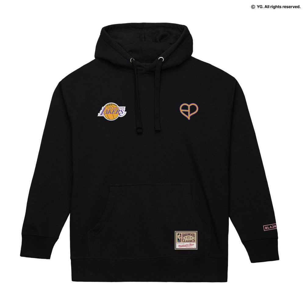 Los Angeles Lakers x BLACKPINK Pullover Hoodie Black Limited Edition - NBA