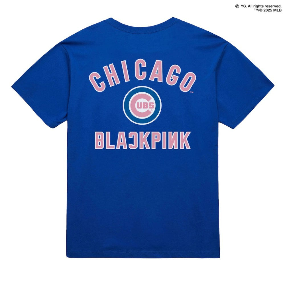 Chicago Cubs Mitchell & Ness x BLACKPINK  T-Shirt - MLB