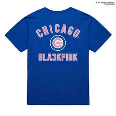 Chicago Cubs Mitchell & Ness x BLACKPINK  T-Shirt - MLB