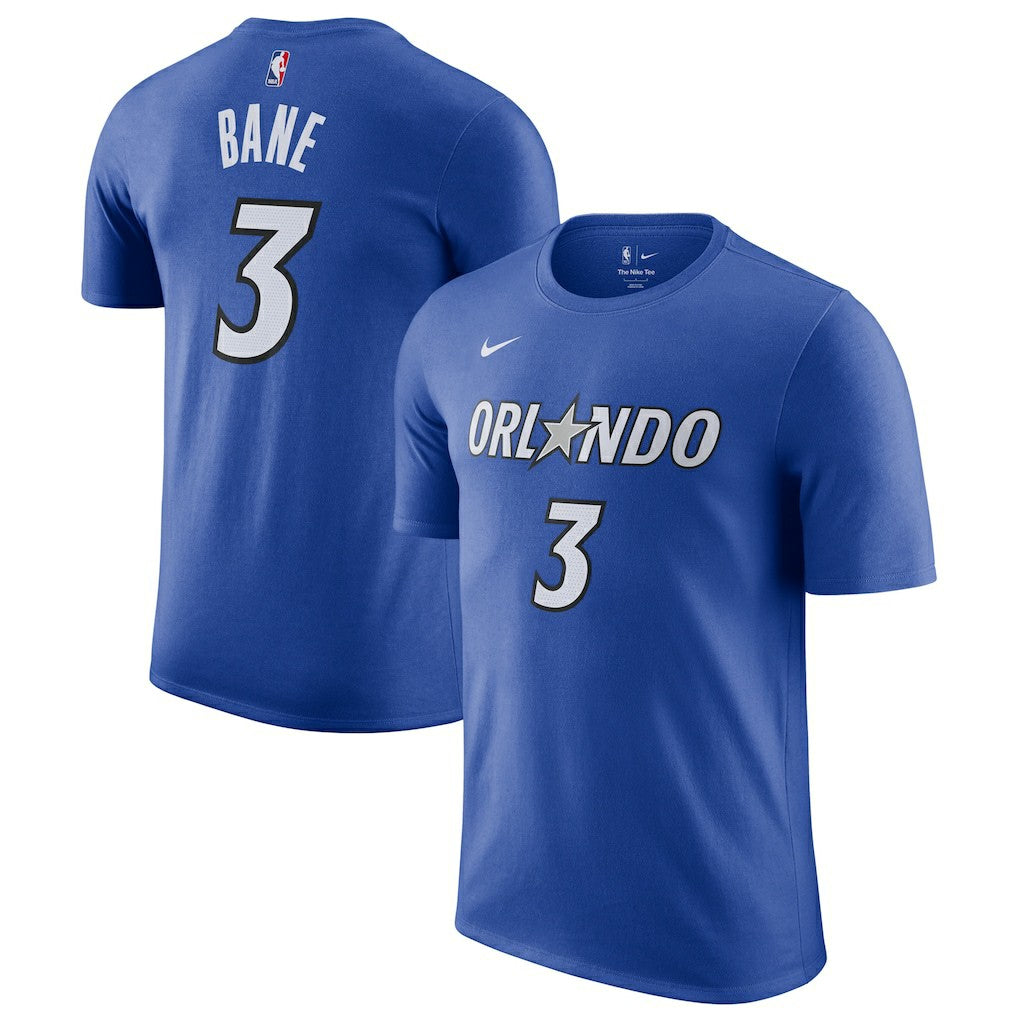 Desmond Bane Orlando Magic Icon Edition Name & Number T-Shirt Blue - NBA