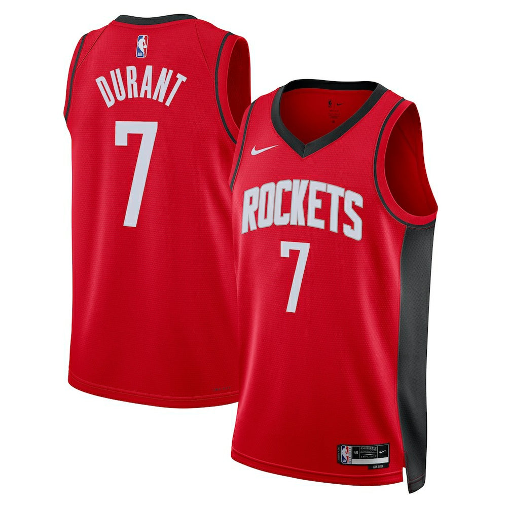 Kevin Durant Houston Rockets Unisex Swingman Player Jersey Icon Edition Red - NBA