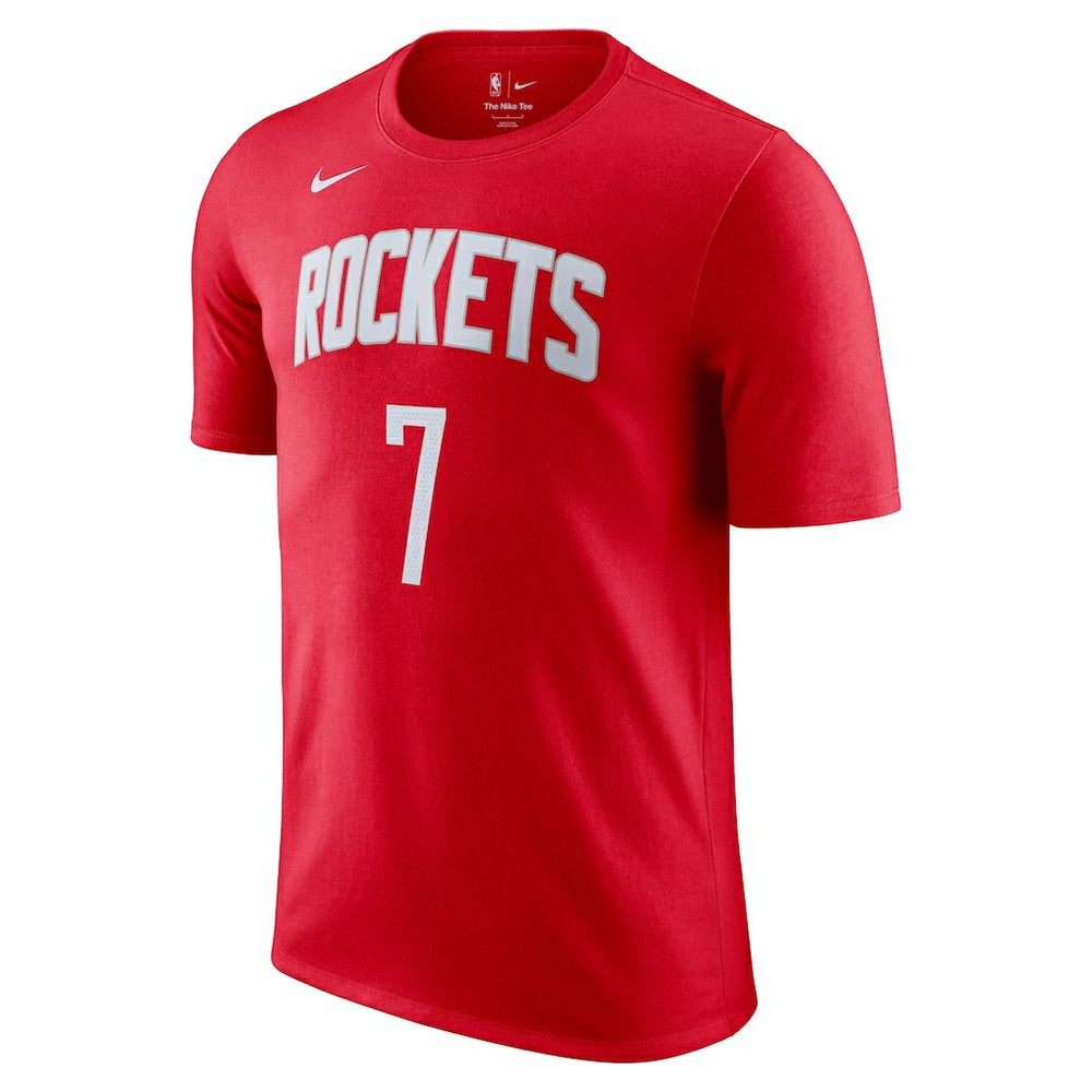 Kevin Durant Houston Rockets Icon Edition Name & Number T-Shirt Red - NBA