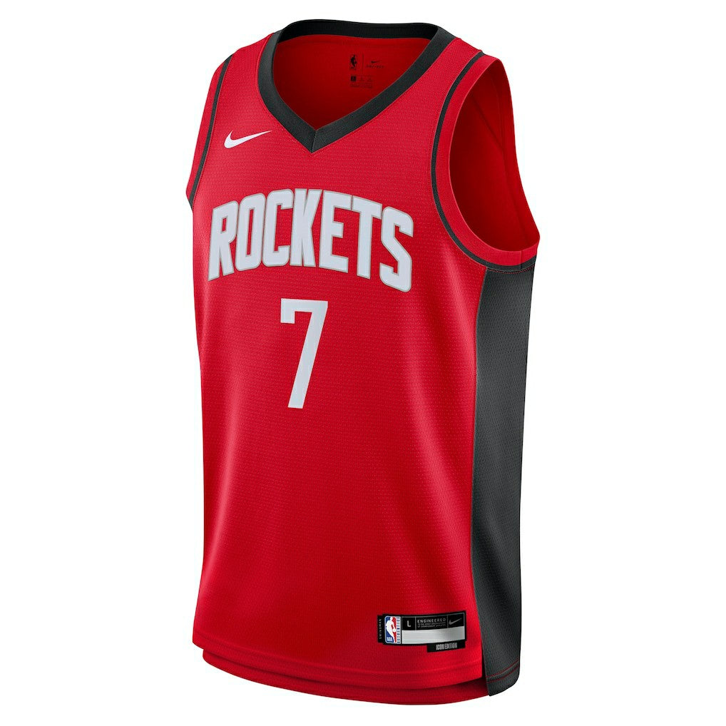 Kevin Durant Houston Rockets Youth Swingman Jersey Icon Edition Red - NBA