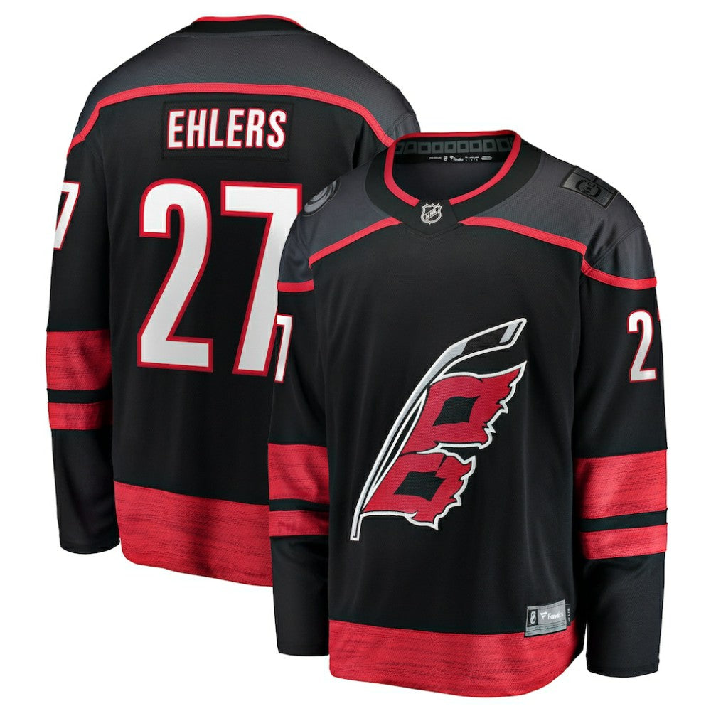 Nikolaj Ehlers Carolina Hurricanes Fanatics Home Breakaway Jersey - Black - NHL