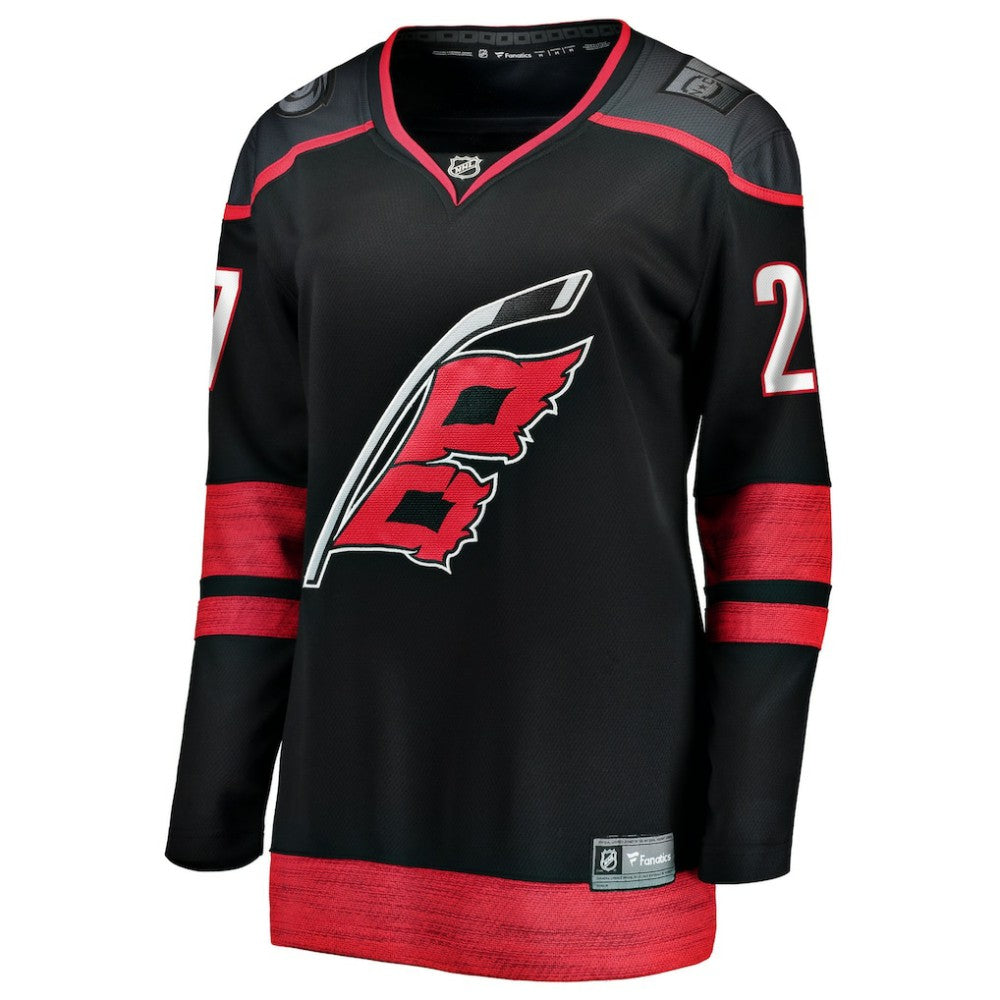 Nikolaj Ehlers Carolina Hurricanes Fanatics Women's Home Breakaway Jersey - Black - NHL