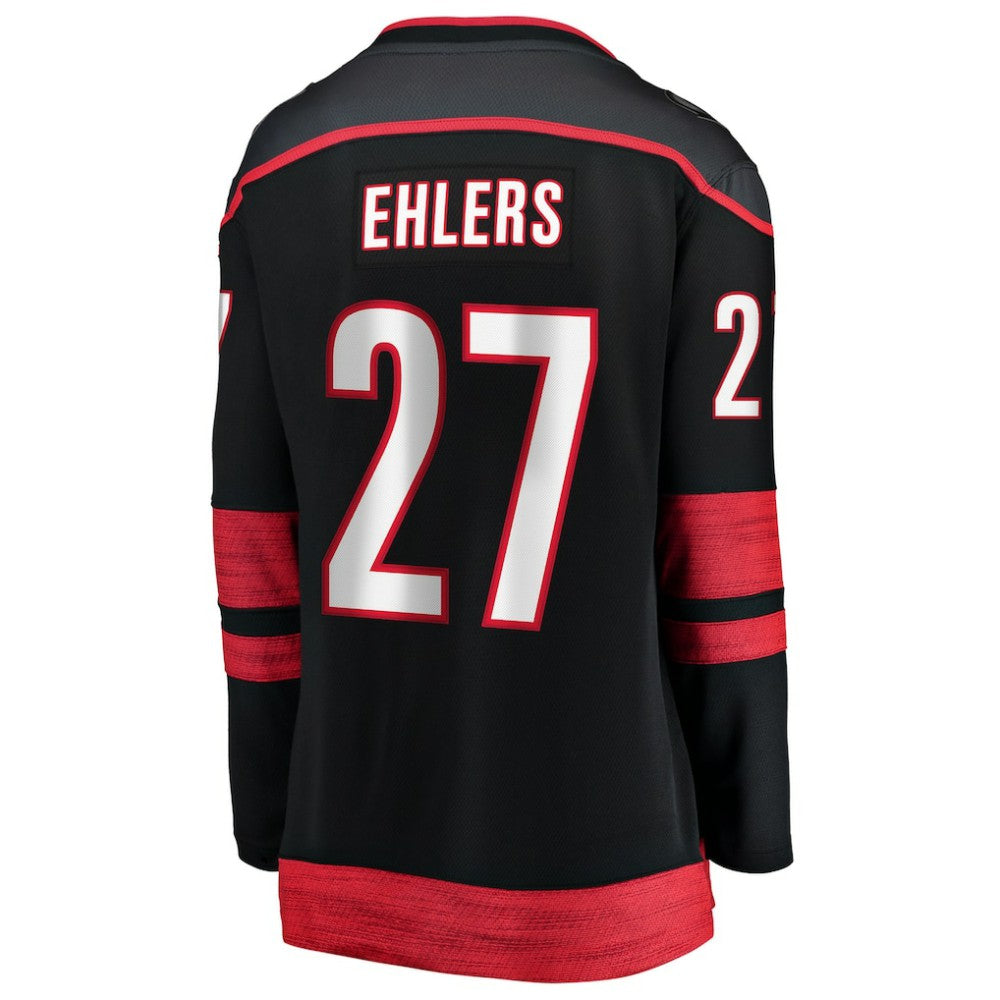 Nikolaj Ehlers Carolina Hurricanes Fanatics Women's Home Breakaway Jersey - Black - NHL