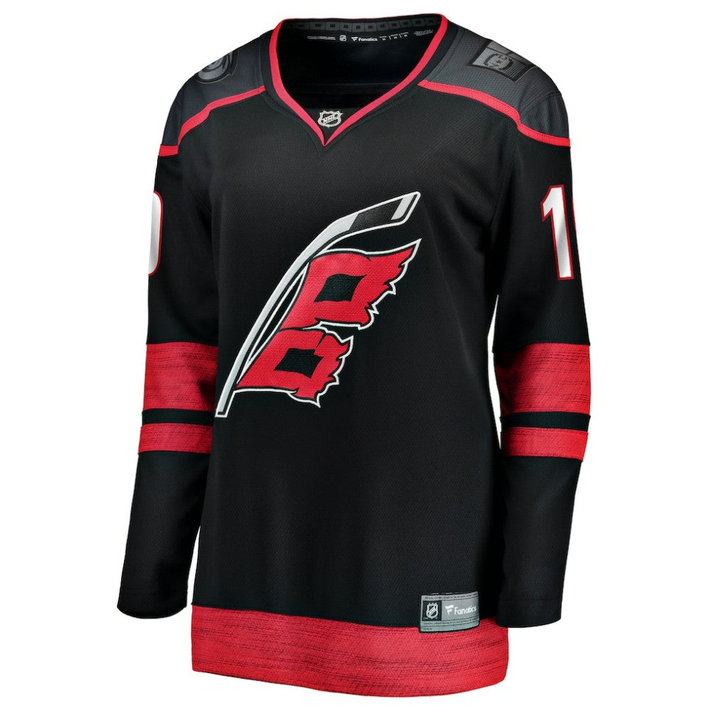 K'Andre Miller Carolina Hurricanes Fanatics Women's Home Breakaway Jersey - Black - NHL