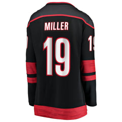 K'Andre Miller Carolina Hurricanes Fanatics Women's Home Breakaway Jersey - Black - NHL