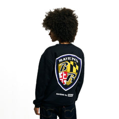 Baltimore Ravens Golf Wang Unisex Sweatshirt Black | NFL