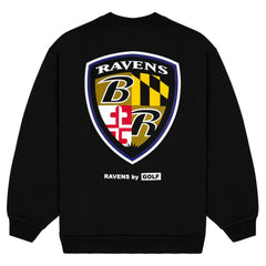 Baltimore Ravens Golf Wang Unisex Sweatshirt Black | NFL