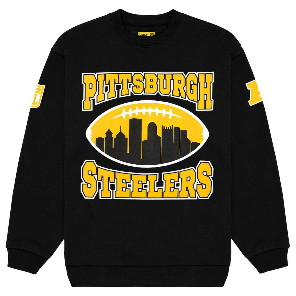 Pittsburgh Steelers Golf Wang Unisex Sweatshirt Black | NFL