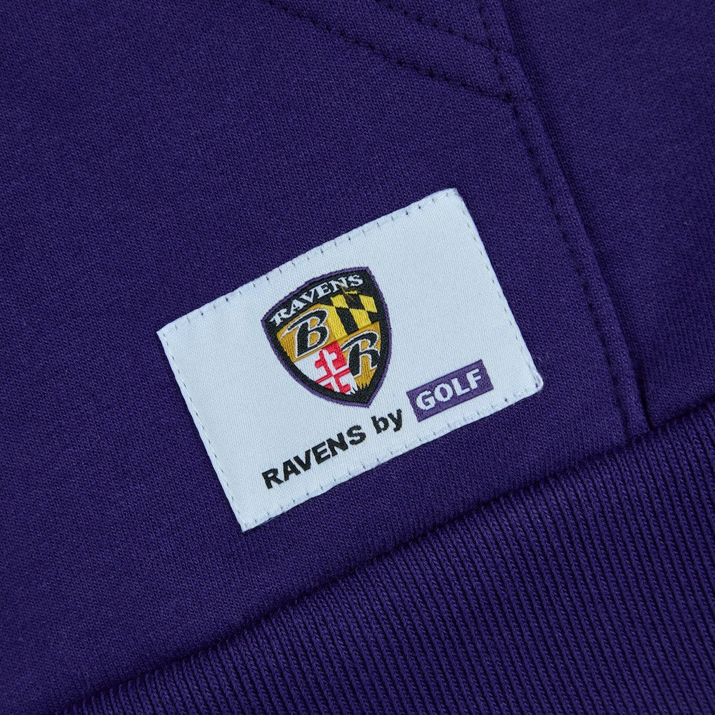 Baltimore Ravens Golf Wang Unisex Cutout Hoodie Purple | NFL
