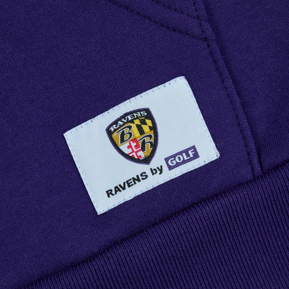 Baltimore Ravens Golf Wang Unisex Cutout Hoodie Purple | NFL