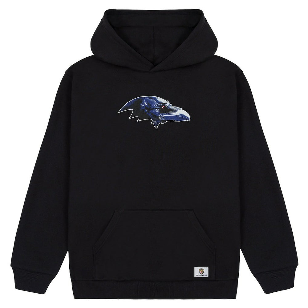 Baltimore Ravens Golf Wang Unisex Cutout Hoodie Black | NFL