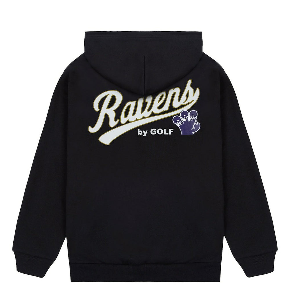 Baltimore Ravens Golf Wang Unisex Cutout Hoodie Black | NFL
