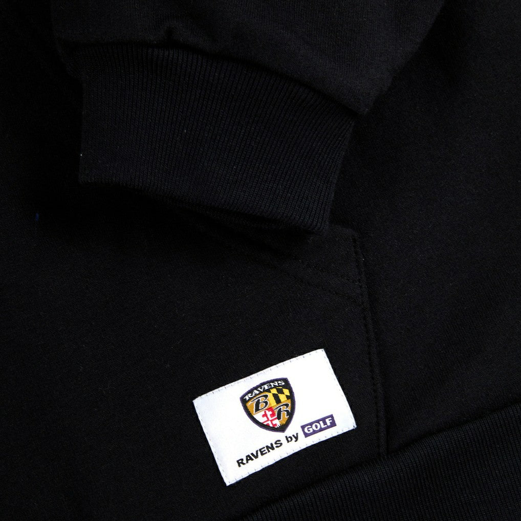 Baltimore Ravens Golf Wang Unisex Cutout Hoodie Black | NFL