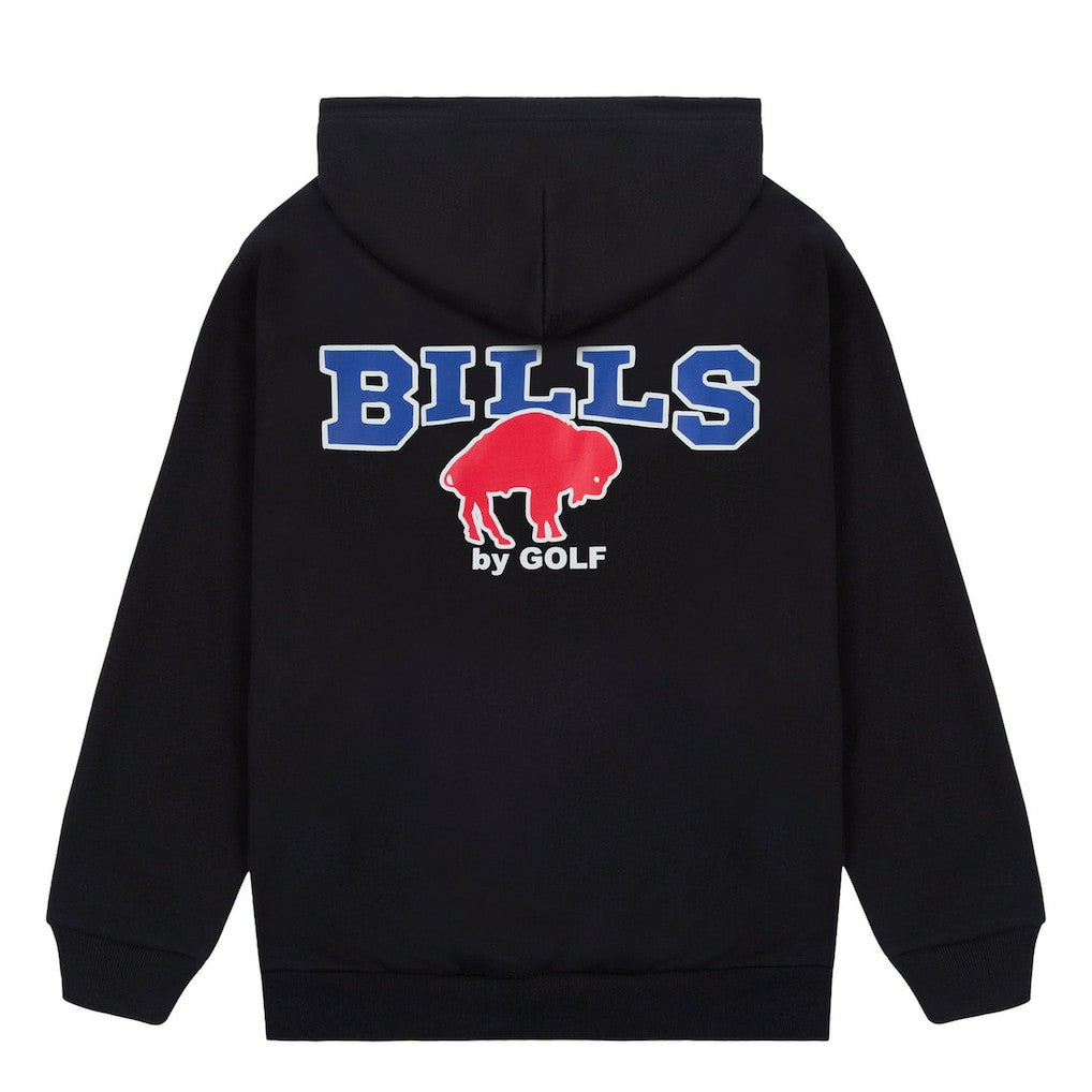Buffalo Bills Golf Wang Unisex Cutout Hoodie Black | NFL