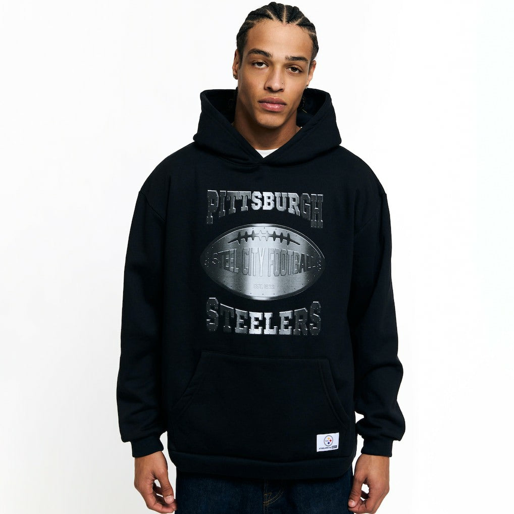 Pittsburgh Steelers Golf Wang Unisex Cutout Hoodie Black | NFL