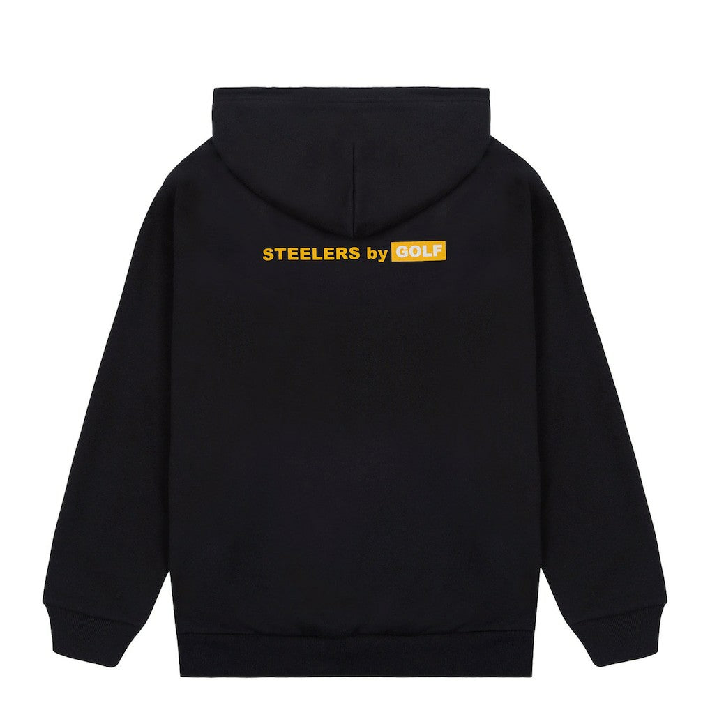 Pittsburgh Steelers Golf Wang Unisex Cutout Hoodie Black | NFL