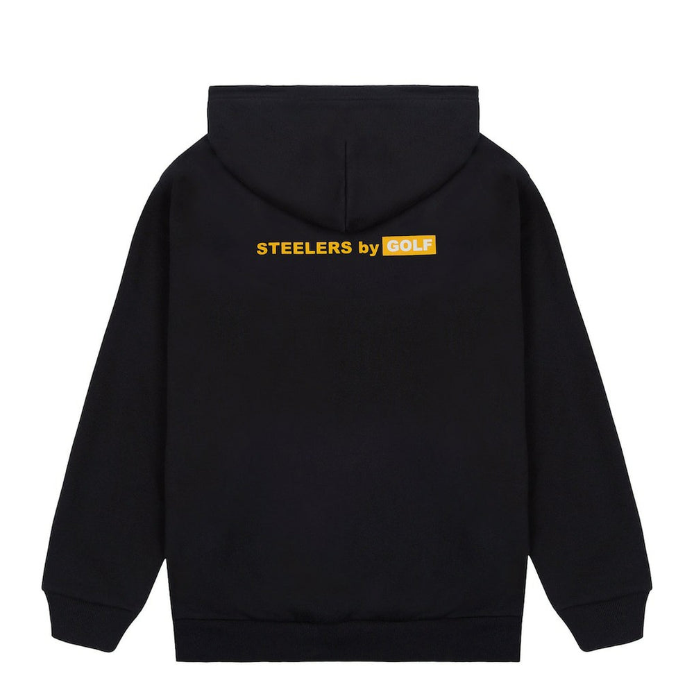 Pittsburgh Steelers Golf Wang Unisex Cutout Hoodie Black | NFL