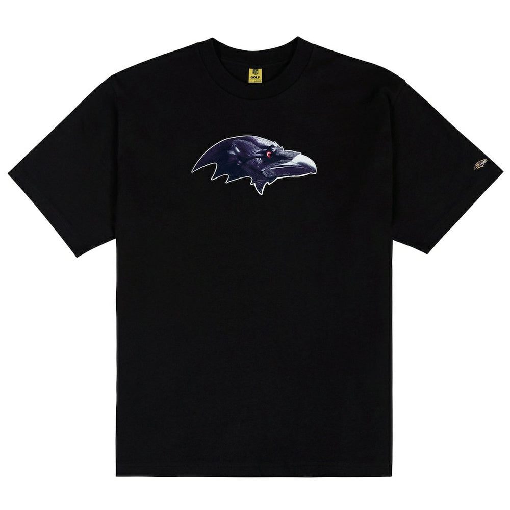 Baltimore Ravens Golf Wang Unisex Cutout T-Shirt Black | NFL