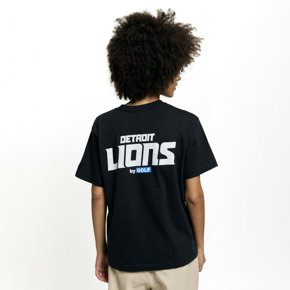 Detroit Lions Golf Wang Unisex Cutout T-Shirt Black | NFL
