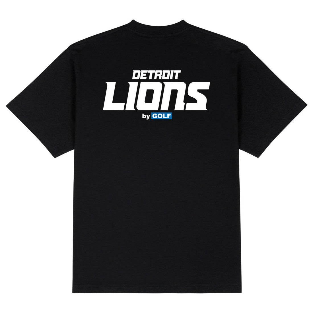 Detroit Lions Golf Wang Unisex Cutout T-Shirt Black | NFL