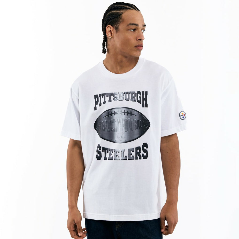Pittsburgh Steelers Golf Wang Unisex Cutout T-Shirt White | NFL