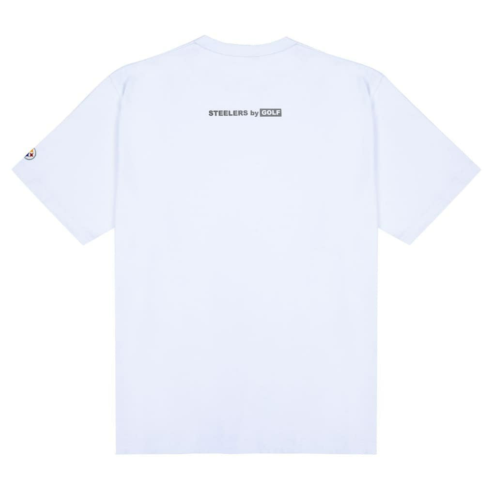 Pittsburgh Steelers Golf Wang Unisex Cutout T-Shirt White | NFL