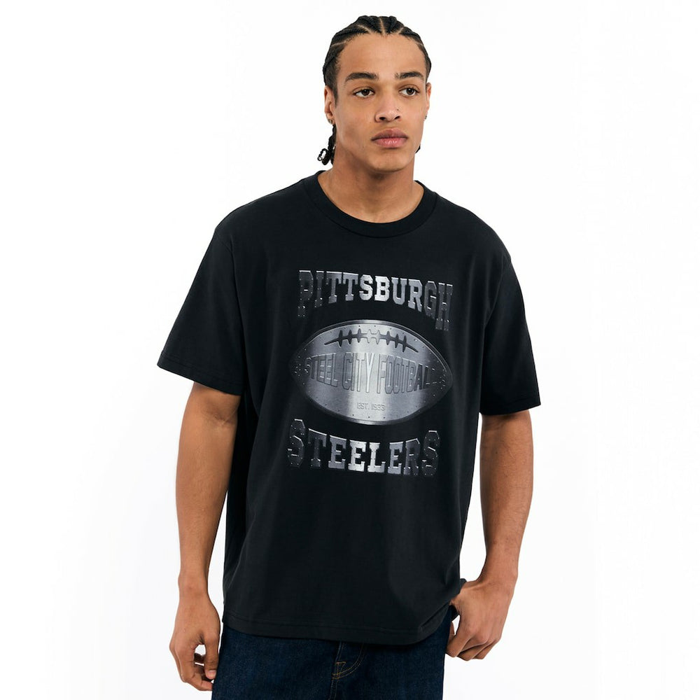 Pittsburgh Steelers Golf Wang Unisex Cutout T-Shirt Black | NFL