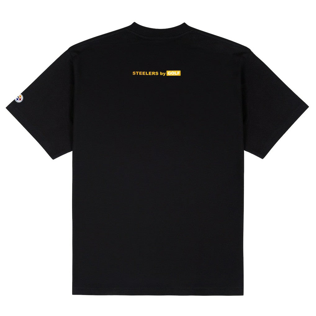 Pittsburgh Steelers Golf Wang Unisex Cutout T-Shirt Black | NFL