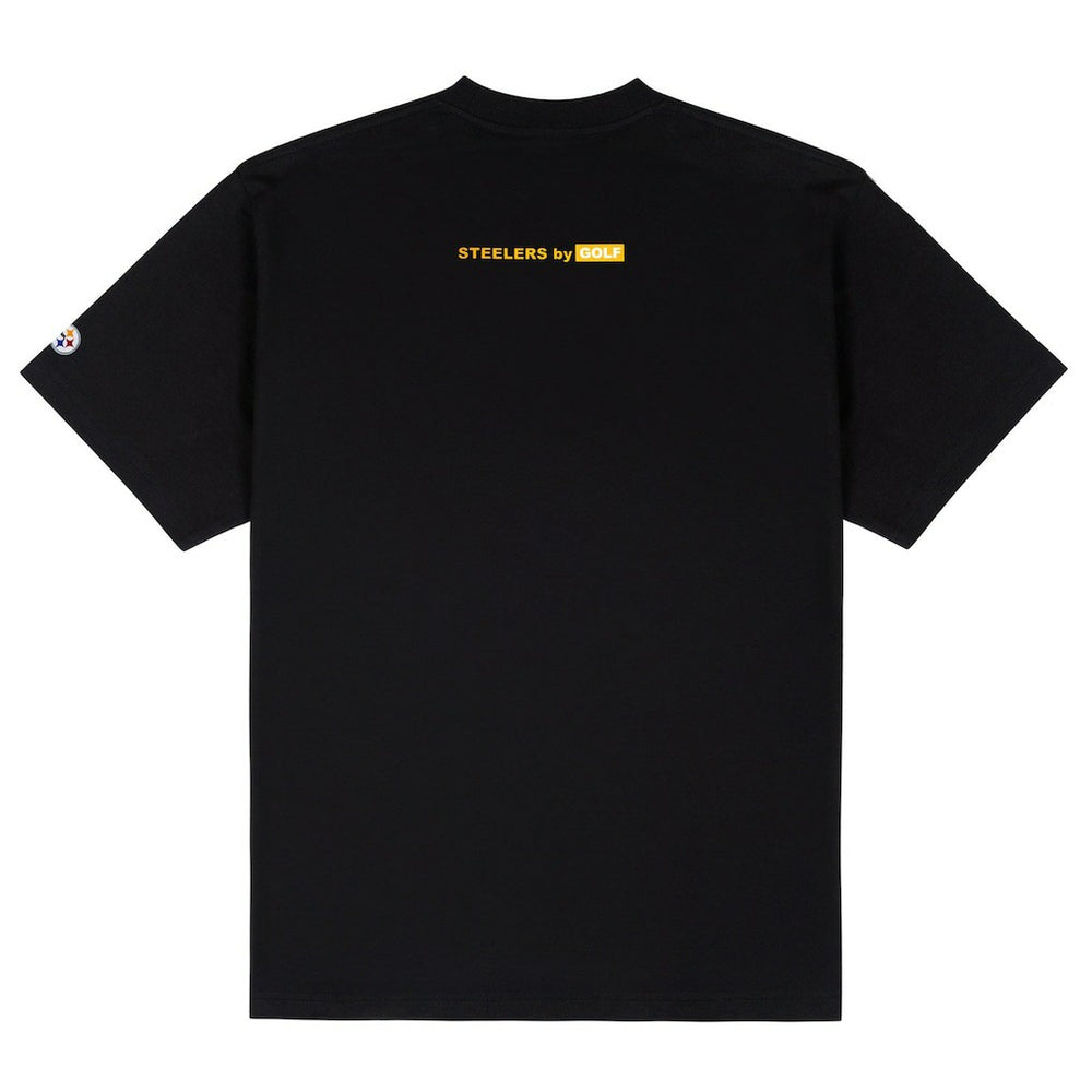 Pittsburgh Steelers Golf Wang Unisex Cutout T-Shirt Black | NFL