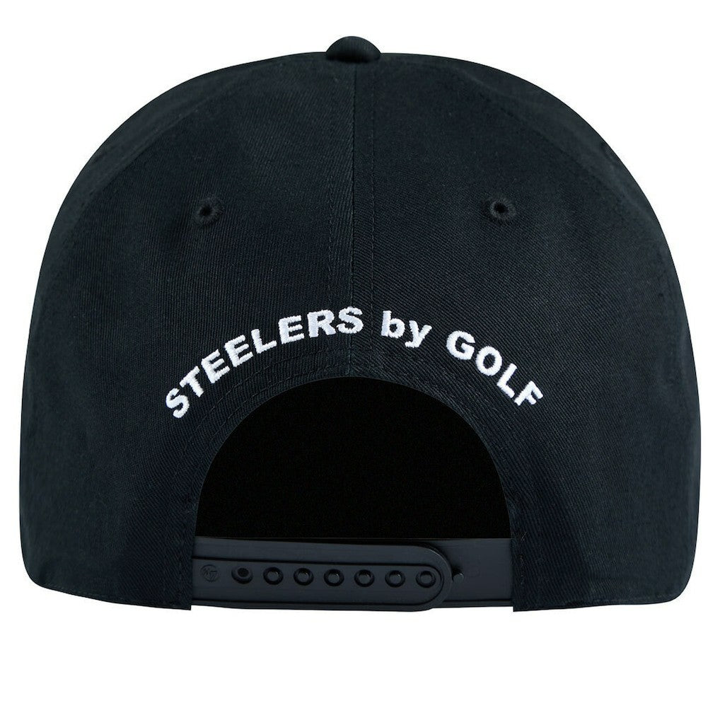 Pittsburgh Steelers Golf Wang Unisex Snapback Hat Black | NFL