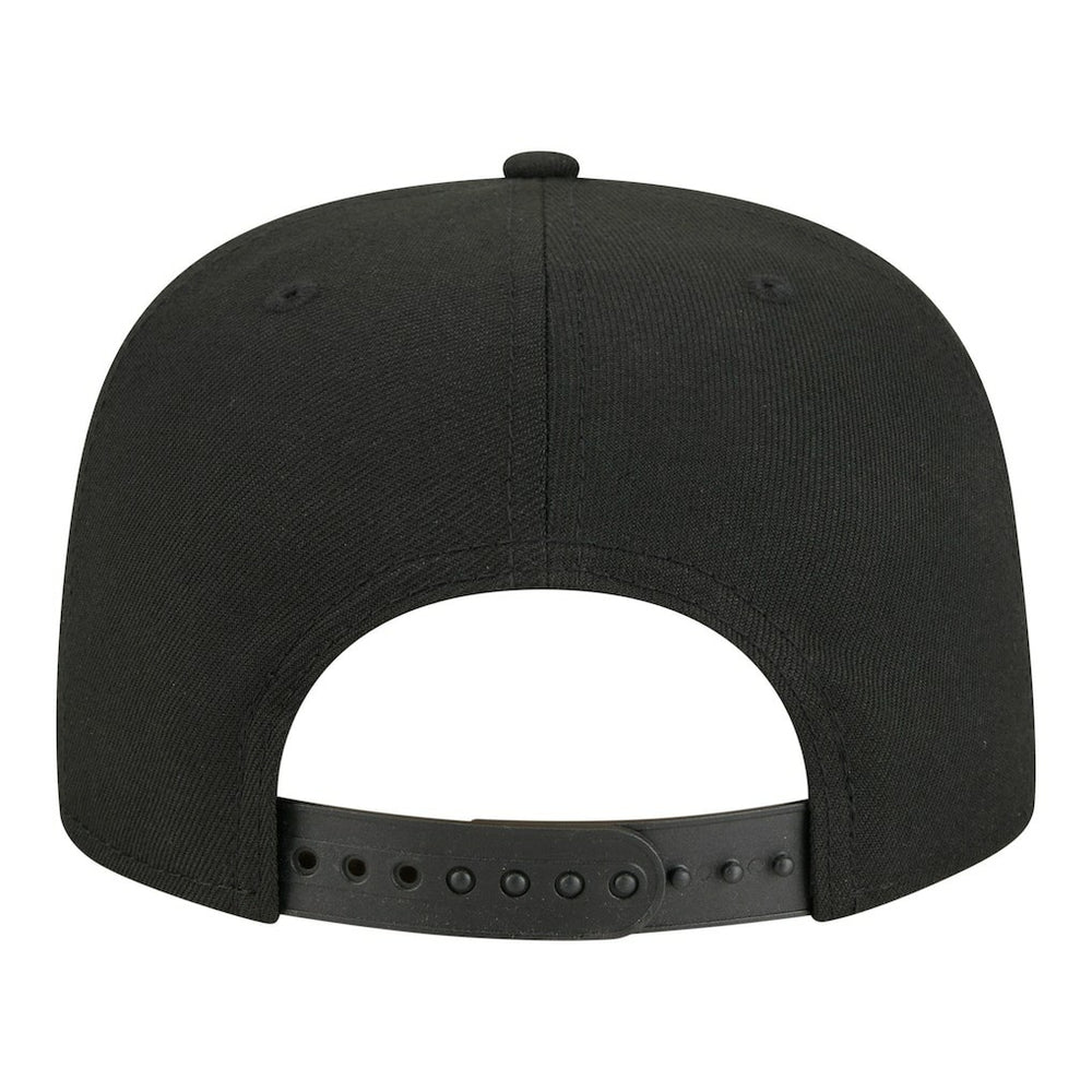 San Francisco 49ers New Era Super Bowl Ring 9FIFTY A-Frame Adjustable Hat Black | NFL