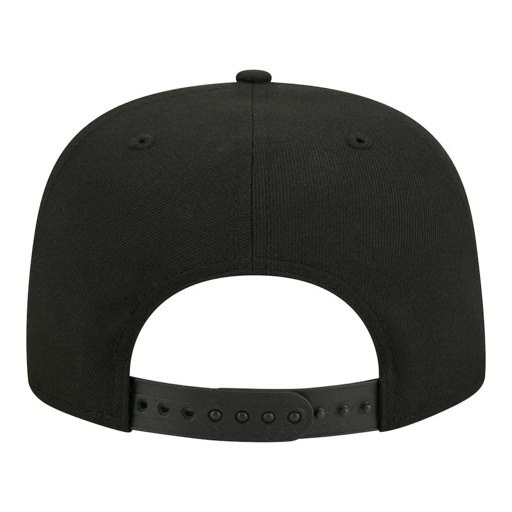 Pittsburgh Steelers New Era Super Bowl Ring 9FIFTY A-Frame Adjustable Hat Black | NFL