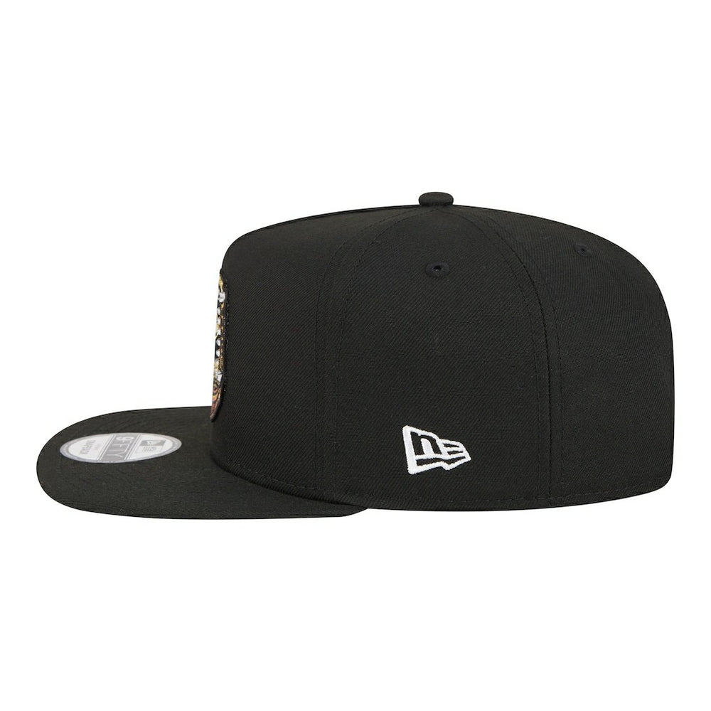 Denver Broncos New Era Super Bowl Ring 9FIFTY A-Frame Adjustable Hat Black | NFL